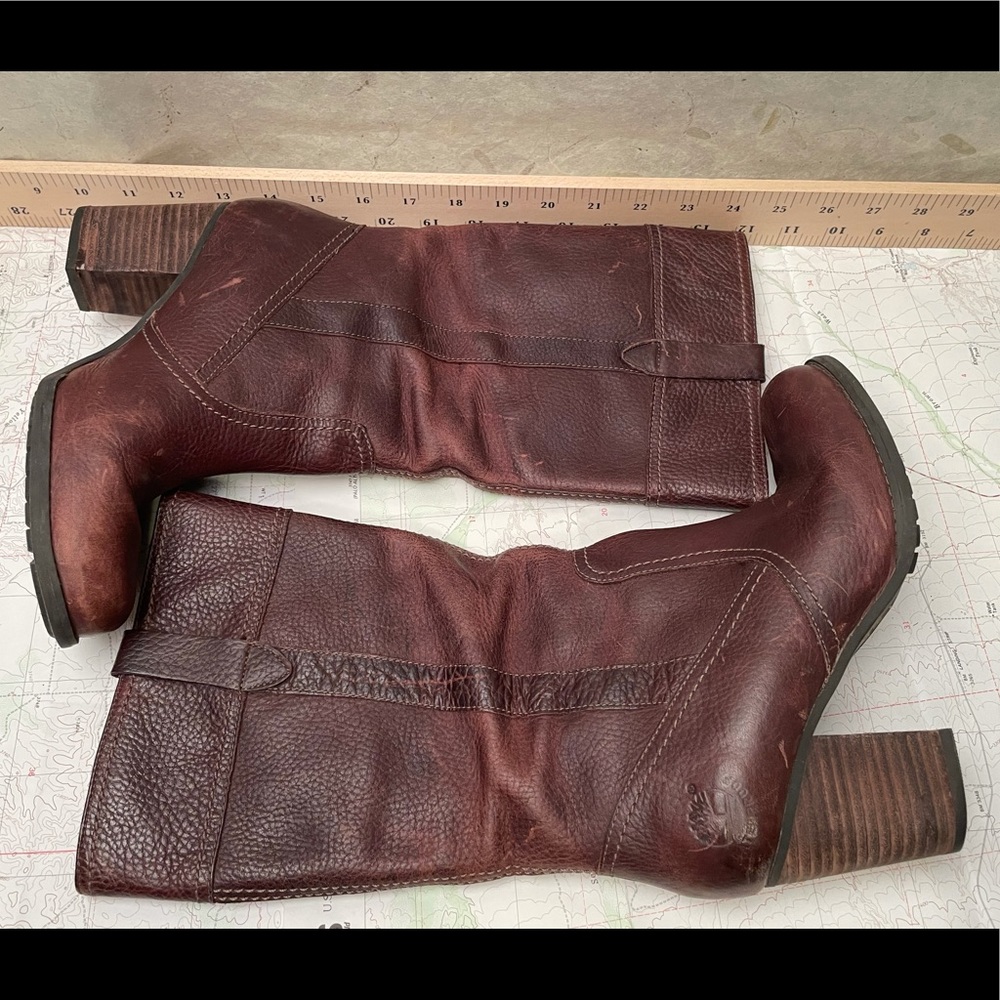 Timberland Leather heeled boots